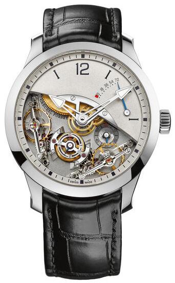 Review Replica Greubel Forsey Double Balancier White gold watch